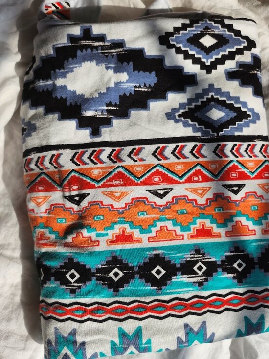 Other - 1.3 Yards – $12/Yard ($16 Total) – Southwestern Aztec Knit